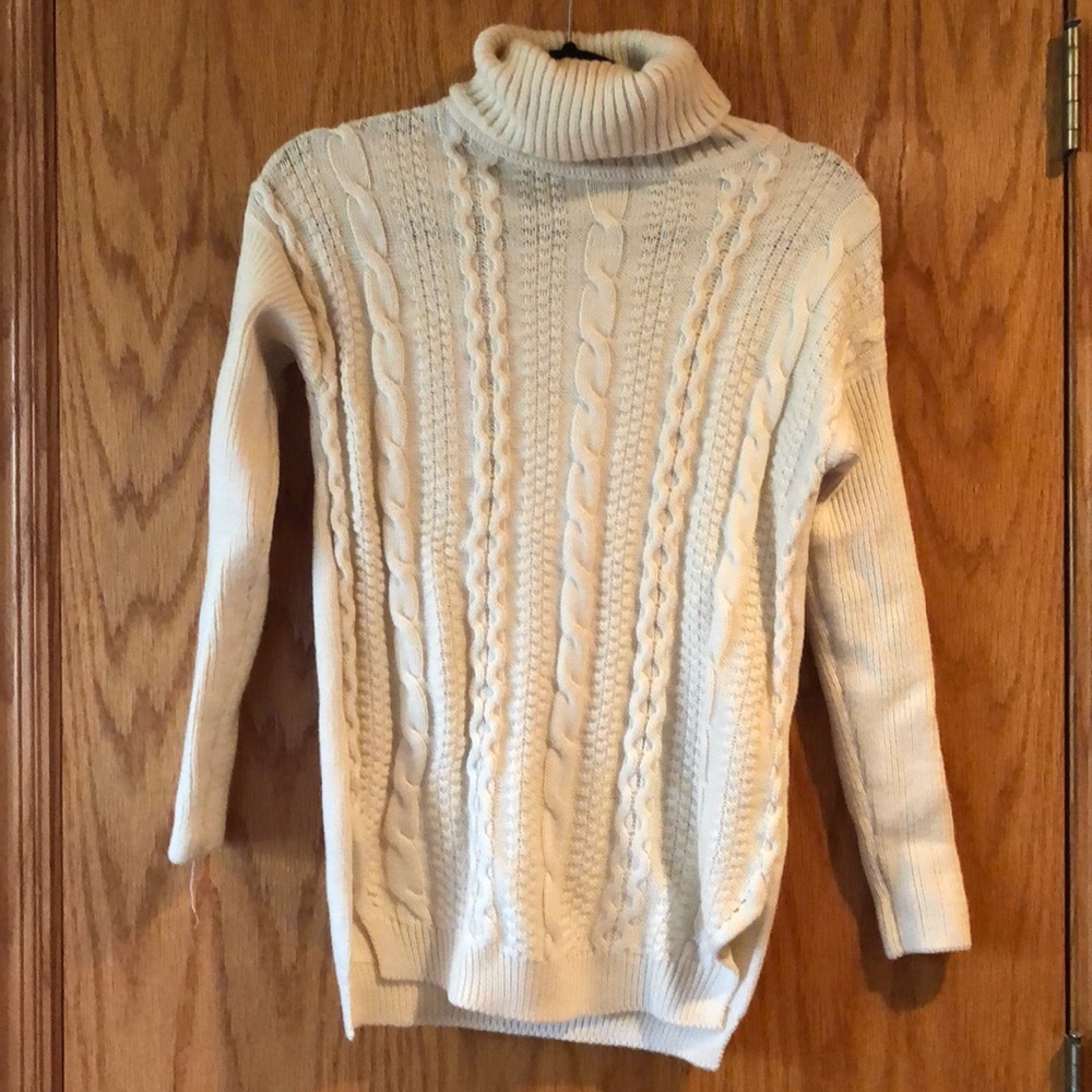 Cream sweater